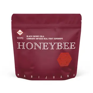 (0.1g) Honeybee | Gummies | Black Cherry Cola 100mg