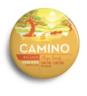 (0.1g) Camino: 100mg Gummies (Mango Serenity) 20pc x 5mg