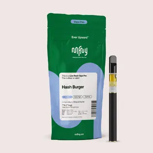(0.5g) MFNY Hash burger Live Resin Vape Pen