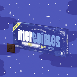 (0.1g) 5:1 Snoozzzeberry Bar + CBN | Chocolate | 10 pack | 100mg THC / 20mg CBN