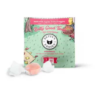 (0.01g) Betty's Eddies-Fruit Chews-Berry 10mg Total Single Pack