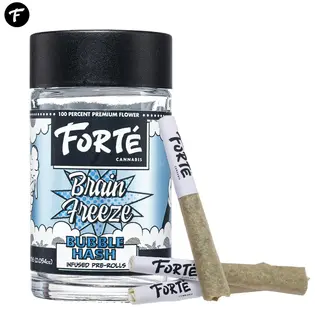 (2.5g) Brain Freeze Bubble Hash Infused Pre-Roll 5-pack | 2.5g