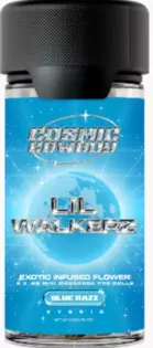 (2.5g) COSMIC COWBOY | 5-PK LIL WALKERS MOONROCK INFUSED | BLUE RAZZ