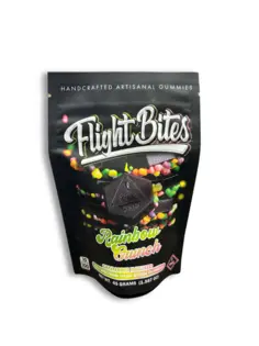 (0.1g) Flight Bites - Rainbow Crunch Rosin Gummies 100mg