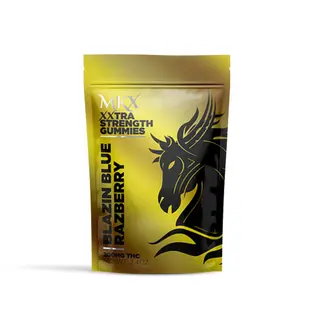 (3.5g) Blazin Blue Razberry Gummies | 200mg