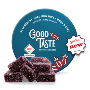 (1.0g) Good Taste - Blackberry Yuzu - Gummies - (20pk)