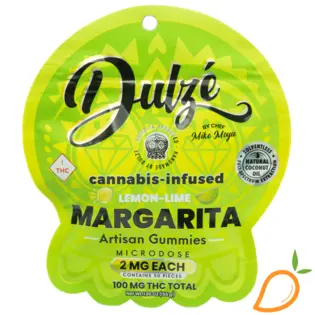 (0.1g) 100mg Margarita Gummies Dulzé