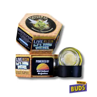 (1.0g) Aj's Sour Diesel | Cannabee Extracts | 1g | Live Resin Terp Badder