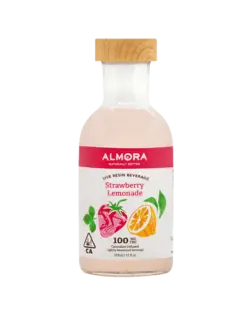 (0.1g) Almora - Strawberry Lemonade Drink 12oz 100MG