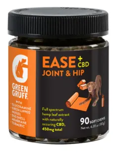 Green Gruff - Chews - Ease Plus Joint & Hip 90ct