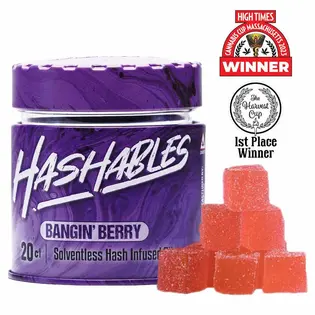 (2.8g) Bangin Berry Hashables I 20pk 100mg I Nova Farms