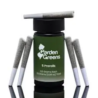(2.5g) 24K | 2.5g Pre-Roll 5pk | Garden Greens