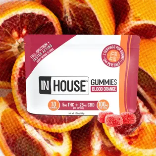 (0.1g) 1:5 Blood Orange Gummies (THC:CBD) - 5mg/100mg Total