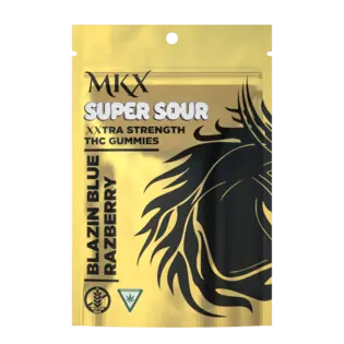 (0.2g) Blazin Blue Razberry Sour Gummies | 200mg