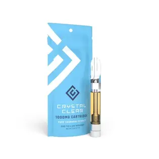 (0.5g) Crystal Clear | Cartridge | Blue Dream | .5g