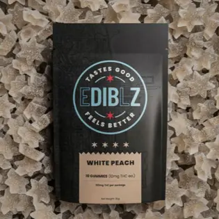 (0.1g) Contract Canna | DIBZ White Peach 10pk | 100mg