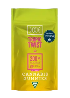 (3.2313g) Dixie | Gummy | Signature | Tropic Twist | 200mg