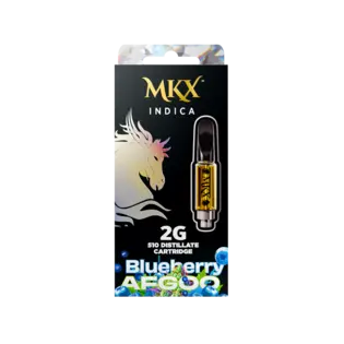 (2.0g) Blueberry Afgoo Distillate Cartridge | 2g