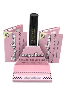 Blazy Susan | Rolling Kit | Pink | King Size Slim | Deluxe