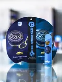 (1.0g) Cookies Dual Chamber Disposable Blackberry/Blueberry