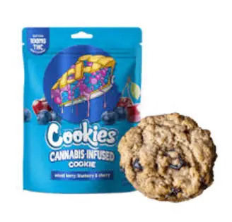 (0.01g) Cookies edibles Berry Pie 100 mg