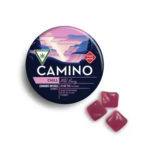 (0.2g) Camino 'Chill' Wild Berry High Dose Gummies [10pk] (200mg THC)