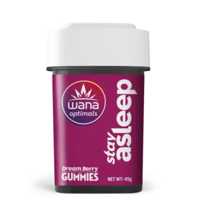(0.1g) 4:2:1 CBD/THC/CBN Dream Berry - Stay Asleep - Wana - 100mg Gummies