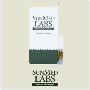 (each) Sunmed | Hazy Kush | 0.5G Live Resin Cart