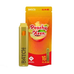 (1.0g) Batch | AIO | Flavors Peachy Keen | 1 g