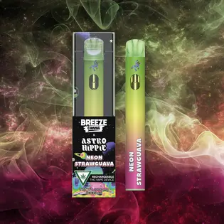 (1.0g) Breeze Canna Disposable | Astro Hippie Neon Strawguava