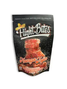 (0.1g) Flight Bites - Mango Tajin Rosin Gummies 100mg