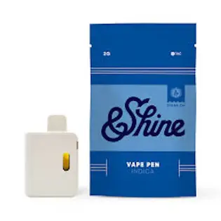 (2.0g) &Shine Vape Disposable 2g- Northern Lights