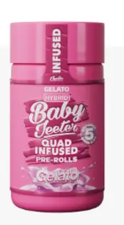 (2.5g) Gelato | 0.5g x 5pk | Liquid Diamond Infused | Jeeter