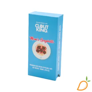 (0.5g) 0.5g Mom's Spaghetti Live Hash Rosin Disposable Vape Clout King