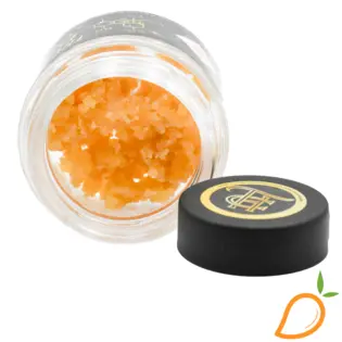 (14.0g) 14g Black Garlic Cured Resin Baller Jar THC Extracts