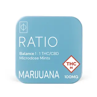 (1.0g) Balance 1:1 - Microdose Mints - 100mg