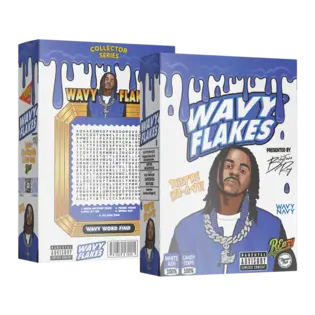 (3.5g) Blue Wavy Flakes - P.P. x BEazy x Babyface Ray