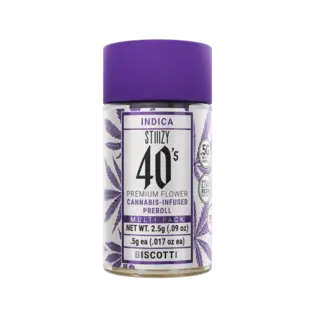 (2.5g) Biscotti Infused Preroll 5 Pack