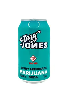 (0.1g) MARY JONES - DRINK - SODA - 100MG - BERRY LEMONADE - HYBRID