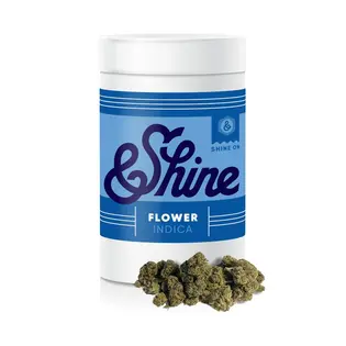 (28.0g) &SHINE Grape Chem 1oz Mixed Buds