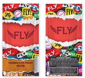 (1.0g) FLY - Forbidden Fruit - Vape Cart