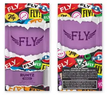 (1.0g) FLY - Runtz - Vape Cart