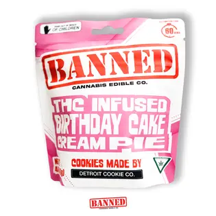 (0.2g) Banned - 200MG Cream Pie - Birthday Cake