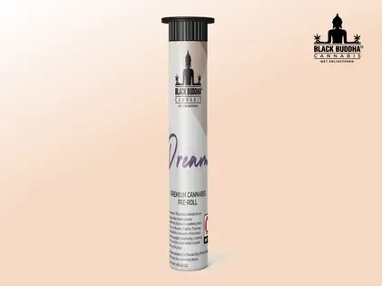 (1.0g) Black Buddha - 100 Rackz - 1g Preroll | Single