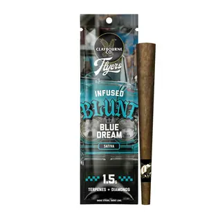 (1.5g) Claybourne Co. | Flyers Infused Blunt | Blue Dream