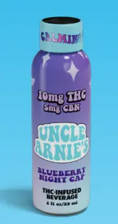 (0.1g) UNCLE ARNIE'S-BLUEBERRY NIGHT CAP (100MG) SHOT [I]