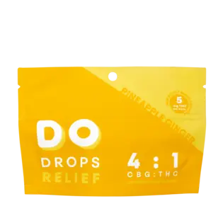 (1.0g) DO Drops Relief | Pineapple Ginger 4:1 CBG/THC