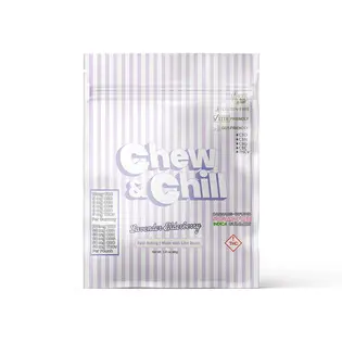 (0.1g) Chew & Chill | Gummies | Lavender Elderberry (Indica)