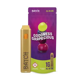 (1.0g) Batch | AIO | Flavors Goodness Grapecious | 1 g