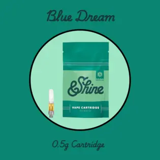 (0.5g) &Shine Cartridge (NCD) | Blue Dream (Hybrid)